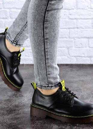 Женские туфли на каблуке fashion ron 1949 38 размер 24 см черный