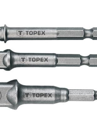 Адаптер для инструмента Topex для торцевых головок, набор 1/2,...