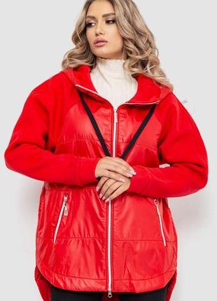 Куртка женская демисезонная, цвет красный, 102r5188