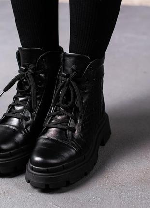 Ботинки женские зимние fashion argo 3392 36 размер 23,5 см черный