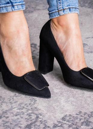 Туфли женские на каблуке fashion mugsley 2376 35 размер 23 см ...