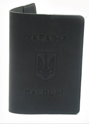Обложка для документов zoo-hunt кожа крейзи паспорт украина се...