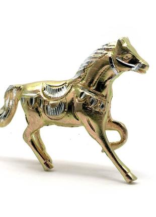 Лошадь алюминий (15х10,5х3,5 см)