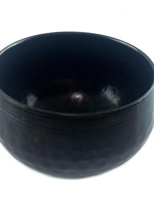 Чаша поющая кованая черная (8.5х8х5 см)