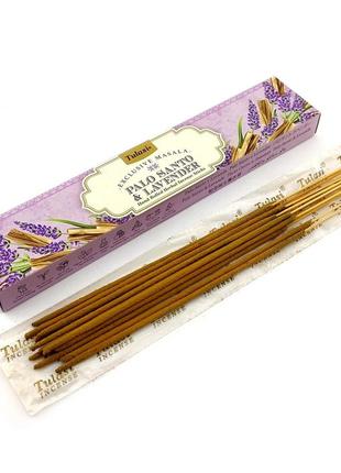 Palo santo & lavender incense stiks 15 g (пыльцовые благовония...