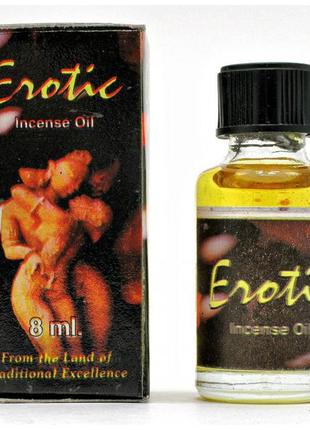 Ароматична олія "erotic" (8 мл) (індія)