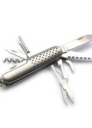 Нож складной с набором инструментов (11 в 1)(9 см)
