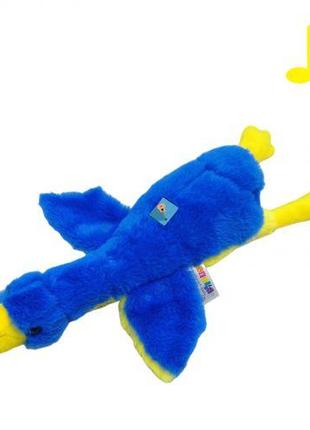 М'яка іграшка Гусак жовто-блакитний, 40 см, музичний [tsi23456...