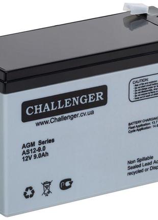 Аккумулятор Challenger AS12-9.0 AGM