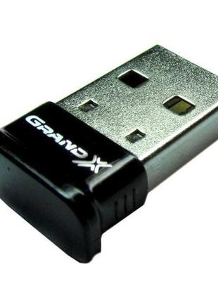 Адаптер Адаптер Bluetooth Grand-X BT40G BT4.0, USB (код 73772)