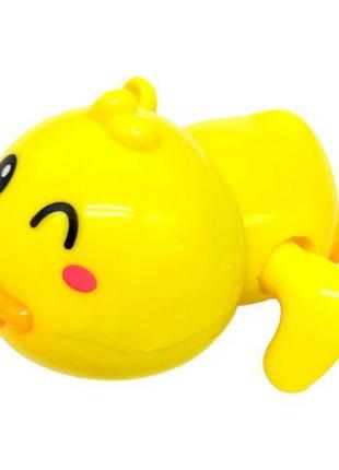 Заводна іграшка для ванни "Каченя" (жовтий)