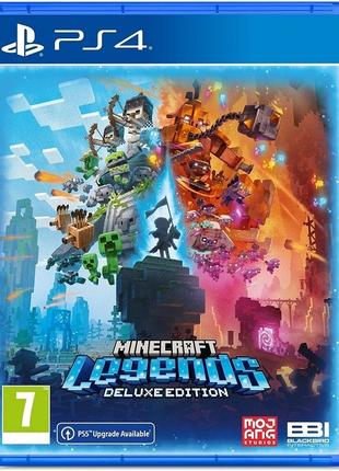 Игра Minecraft Legends Deluxe Edition (Майнкрафт) для PS4