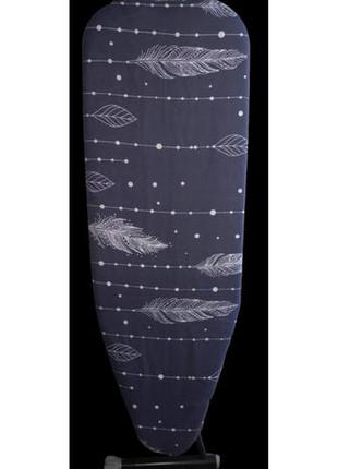 Чехол на гладильную доску (130×50) перья classic