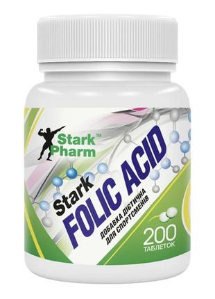Фолієва кислота Stark Pharm Folic Acid 400 мкг 200 таблеток
