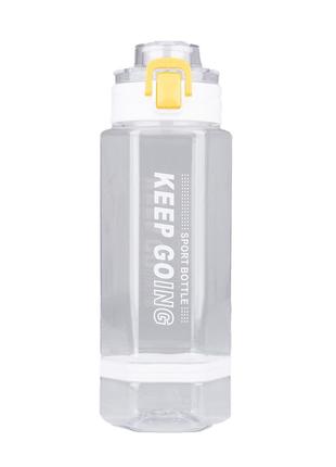Бутылка для воды на 760 мл фляга прозрачная для напитков с доз...