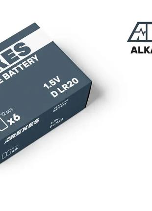 Батарейка LR20/D 1.5v Arexes алкалиновая