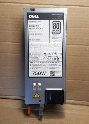 Блок питания для сервера DELL PSU 750W R520 R620 R720 R720XD R...