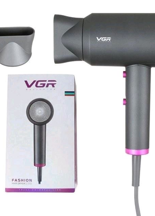 Професійний фен для сушіння та укладання волосся VGR V-400 2000 В