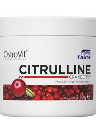 Цитруллин OstroVit Citrulline 210 грамм Клюква