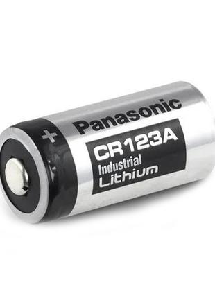 Батарейка литиевая Panasonic Lithium Industrial CR123A, 3V, bulk