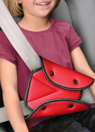 Адаптер автомобильного ремня безопасности becover red