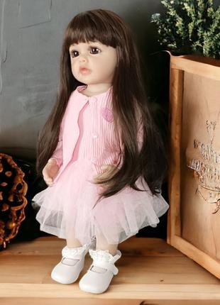 Кукла Реборн Марлен 55 см силиконовая NPK DOLL