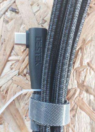 Кабель для телефона DESTEK USB type C cable 5м