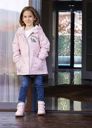 Куртка для девочки lc waikiki розовая с капюшоном размер 140 (...