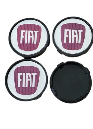 Колпачки для дисков, заглушки на диски Fiat 60 мм / 56 мм Борд...