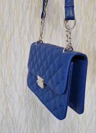 Супер сумочка красивый синий цвет