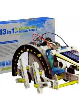 Конструктор робот на солнечных батареях solar robot 13 в 1