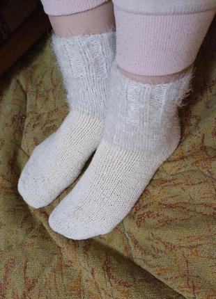 Мягкие вязаные женские носки