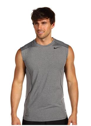 Nike t-shirt, pro-combat dri-fit fitted sleeveless tee
