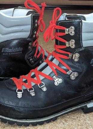 Винтажные горные ботинки raichle hiking boots