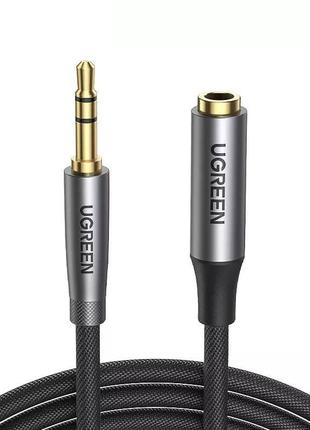 Кабель аудио Ugreen 3.5 mm Hi-Fi профессиональный удлинитель 1...