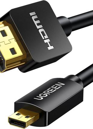 Переходник кабель UGREEN Micro HDMI-HDMI 2.0 Cable, 4K@60Hz 3 ...