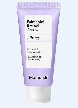 Mamonde bakuchiol retinol cream 30 мл ліфтинг крем із ретиноло...