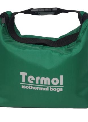 Термо-сумка темно зелёная «Ланч-Пак»