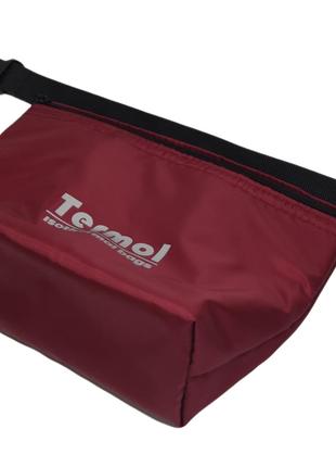 Термо-сумка бордовая «Ланч-Пак»