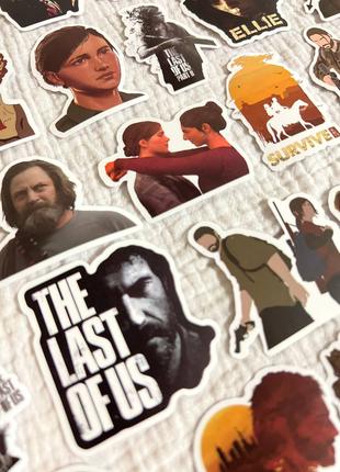 Набор виниловых стикеров Одни из нас The Last Of Us 50 шт