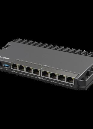 MikroTik RB5009UPr+S+IN маршрутизатор 2.5G Ethernet 10G SFP+ P...