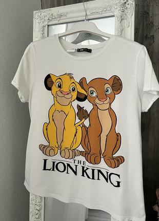 Женская футболка король лев оригинальная футболка diane lion k...