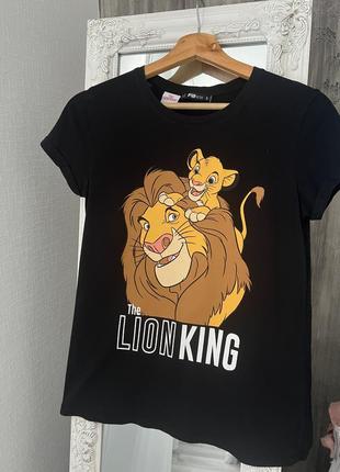 Футболка со львами женская футболка король лев оригинальная фу...