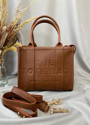Женская сумка marc jacobs tote bag mini из эко кожи