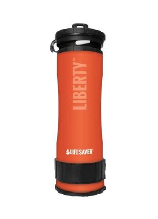 LifeSaver Liberty Orange Портативная бутылка для очистки воды