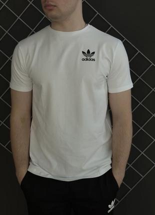 Футболка белая adidas