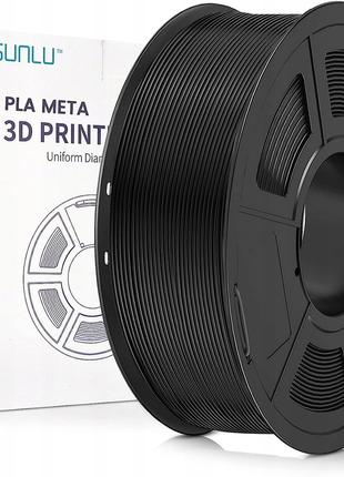 PLA пластик/филамент для 3d-принтера SUNLU PLA Filament Черный...