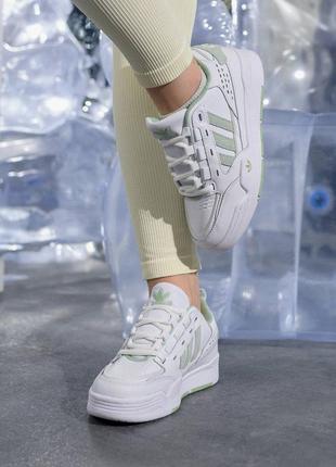 Женские кроссовки adidas originals adi2000 white mint