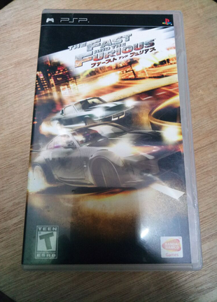 Игра Sony PSP UMD диск Fast and the Furious