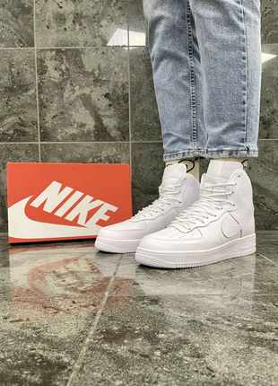 Кроссовки Nike Air Force High White